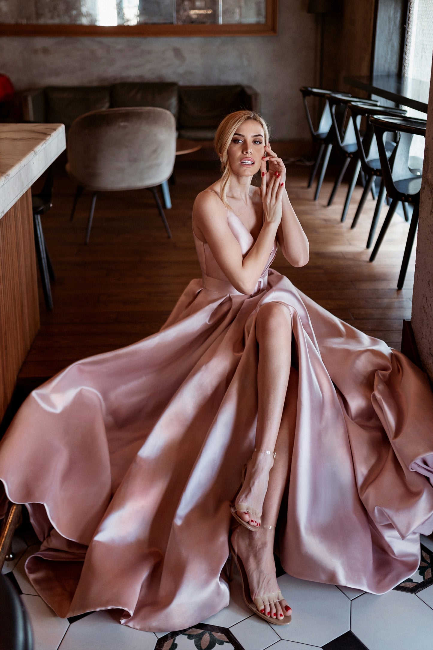 BB209 Mikado Ball Gown