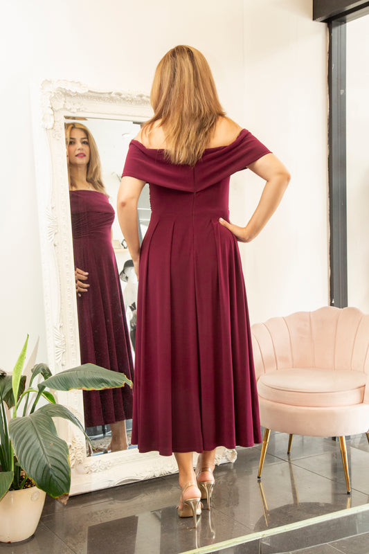 EM2252B Midi Dress