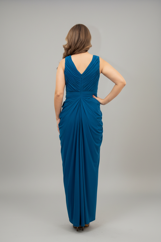 EM2145 Pleated Gown