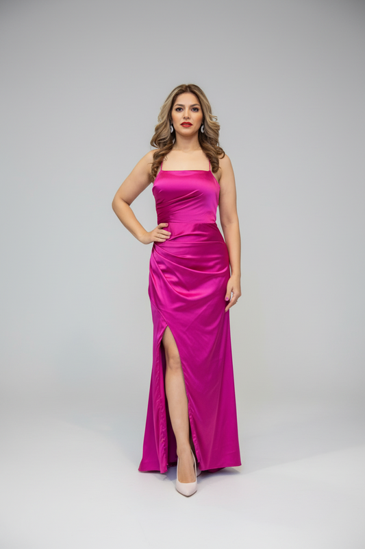 EM2242A Criss Cross Gown