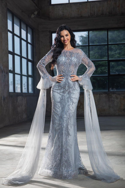 Hm022 Embelished Gown