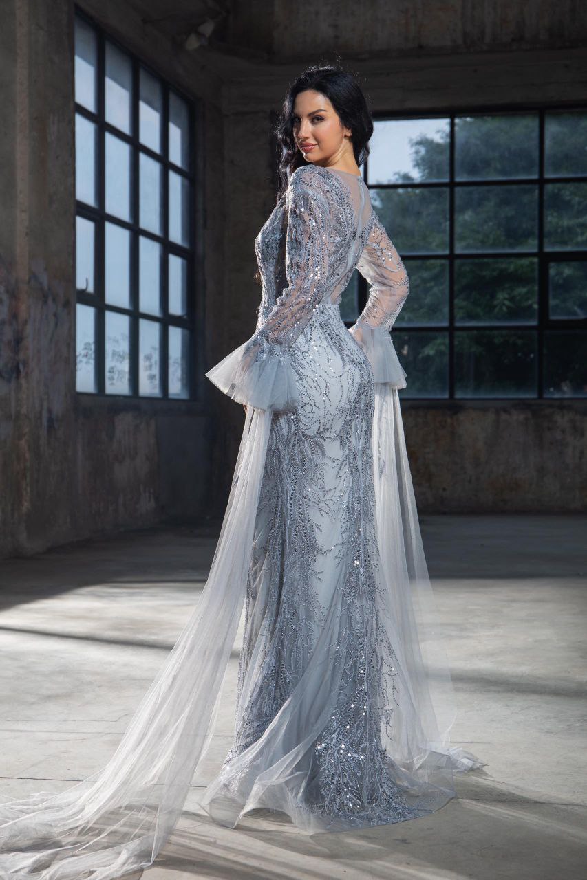 Hm022 Embelished Gown