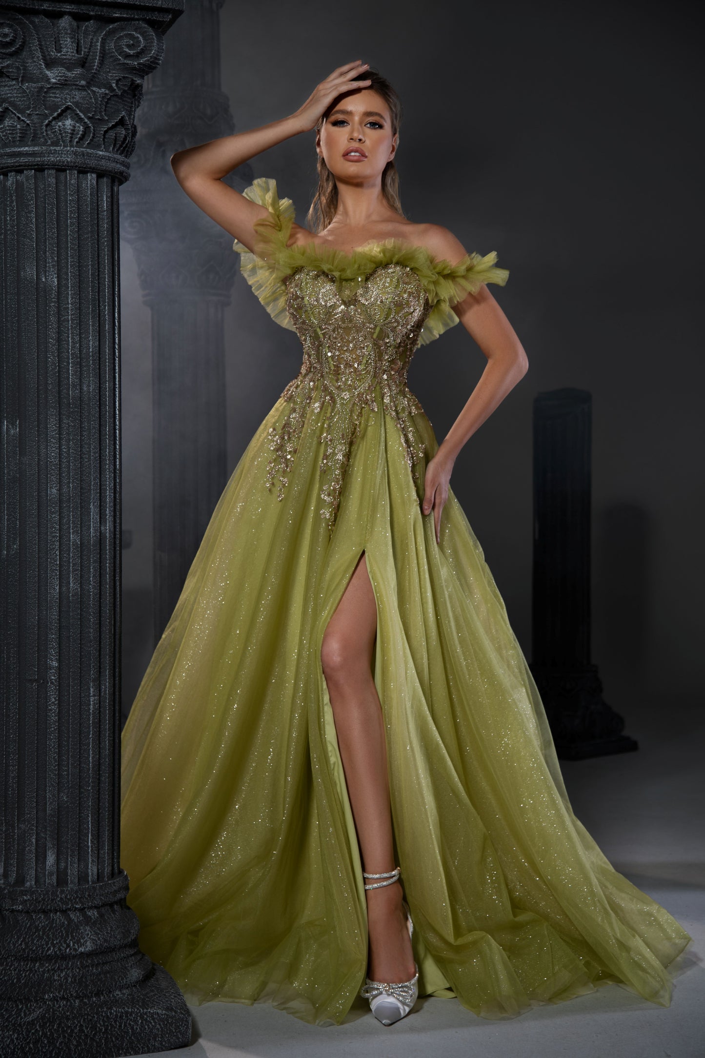 HM041 Ball Gown