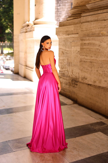 NC1033 Strapless Gown